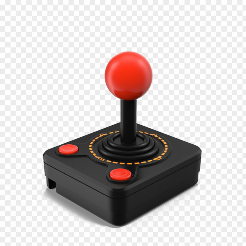 Atari2600 Joystick Controller Game Video Console Gamepad PNG
