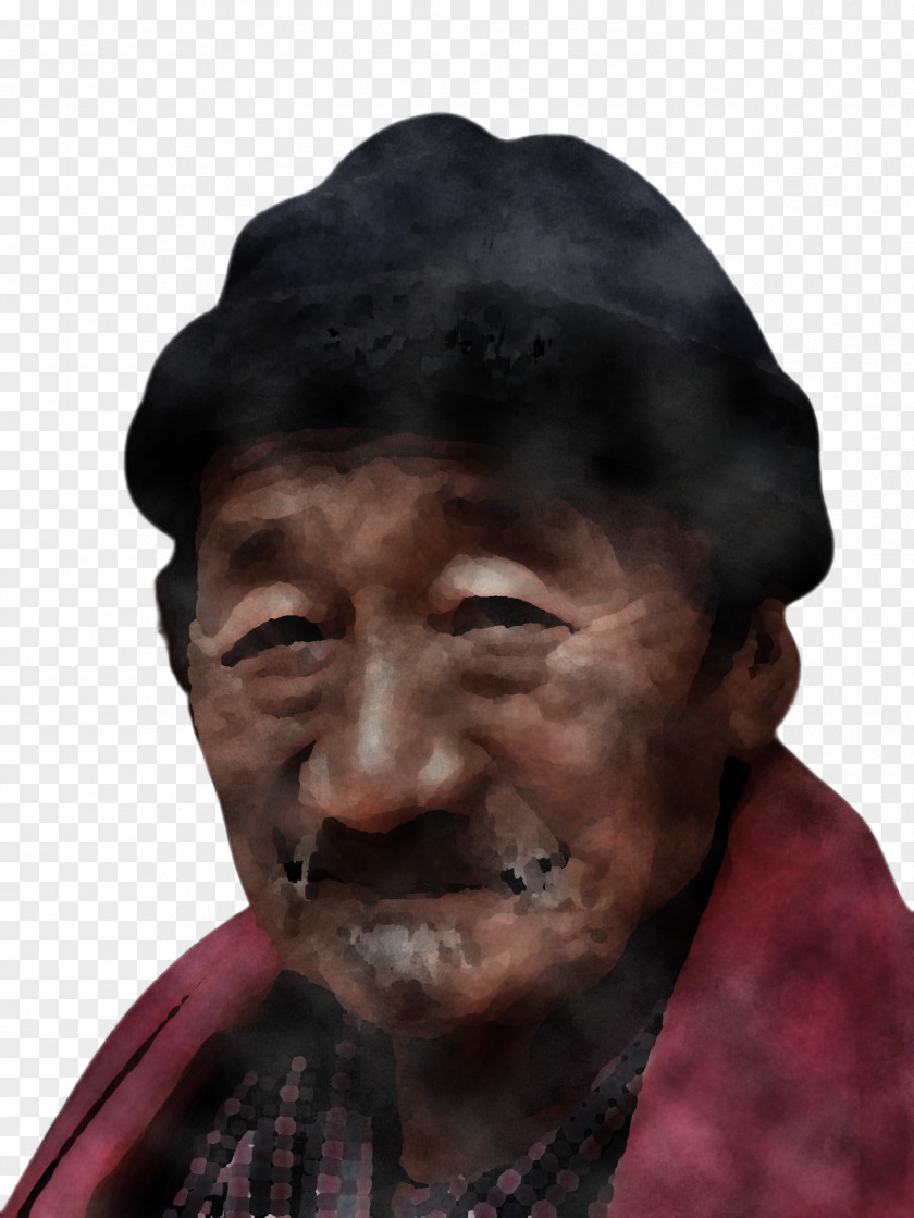 Elder Neck Moustache PNG