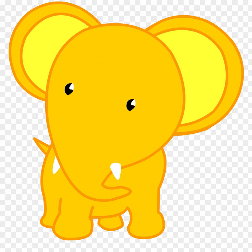 Elephant Cartoon PNG