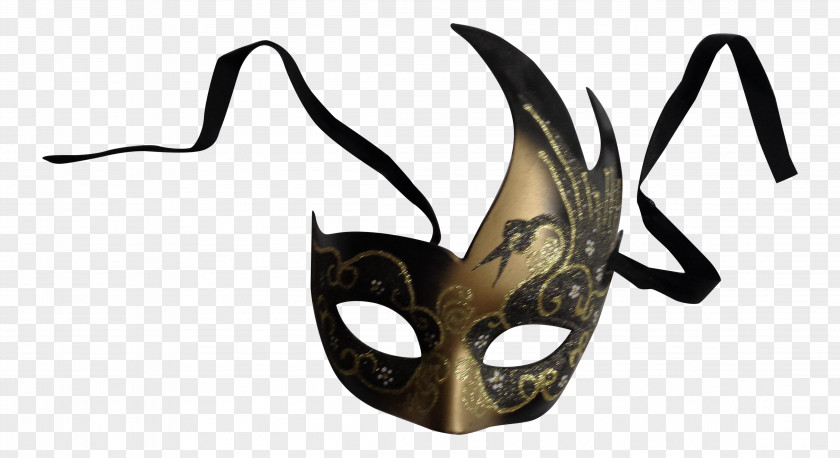 Mask Gold Mardi Gras Venice Carnival PNG