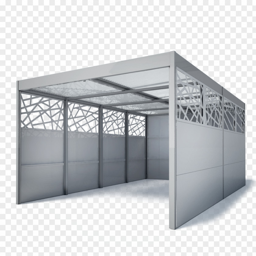 Steel Carport Building Information Modeling Novoferm Autodesk Revit PNG