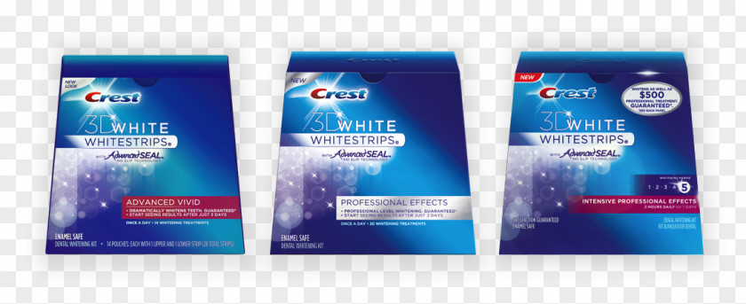 Bleach Crest Whitestrips Advertising Brand PNG