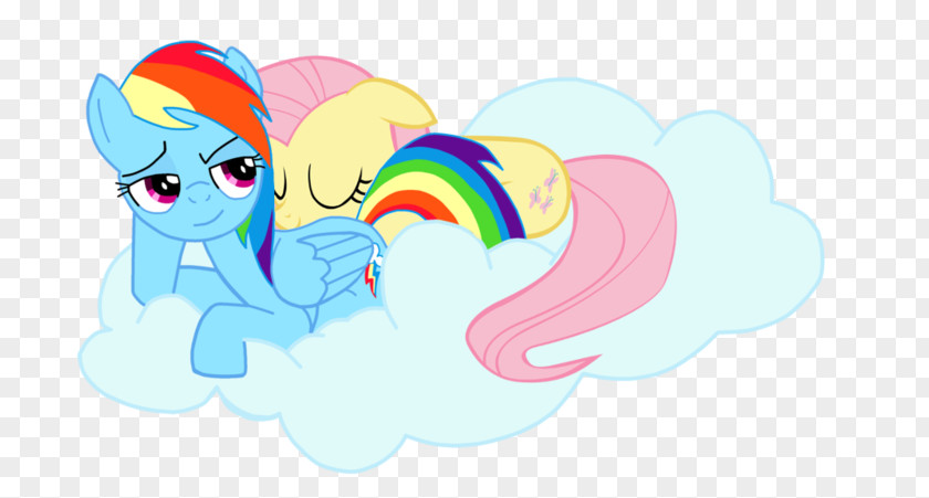 Cloud Pony Rainbow Dash Fluttershy Pinkie Pie Clip Art PNG