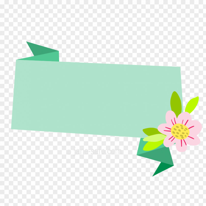 Handpainted Paper Graphics Green Product Design Rectangle PNG