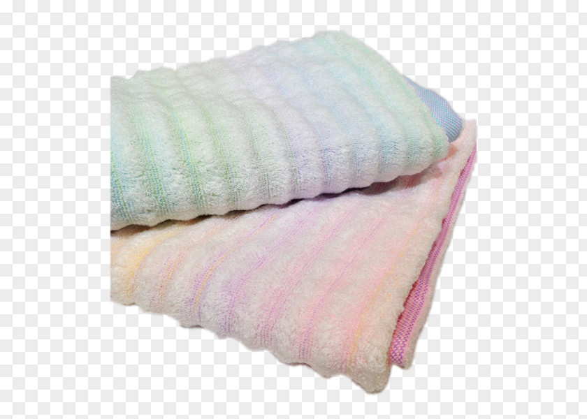 Rainbow Gradient Towel Duvet Wool PNG