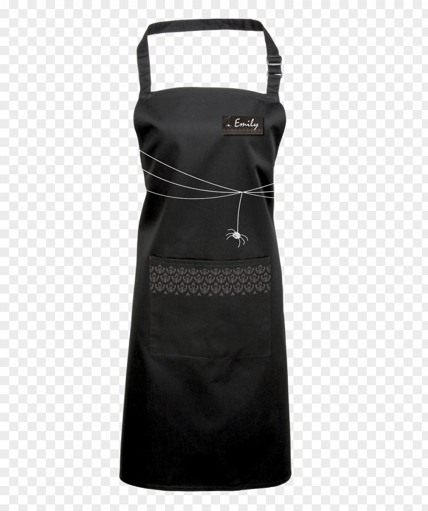 Bibs Little Black Dress Apron Pocket Clothing Bib PNG