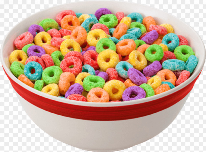 Breakfast Cereal Froot Loops Bowl Flavor Fruit PNG