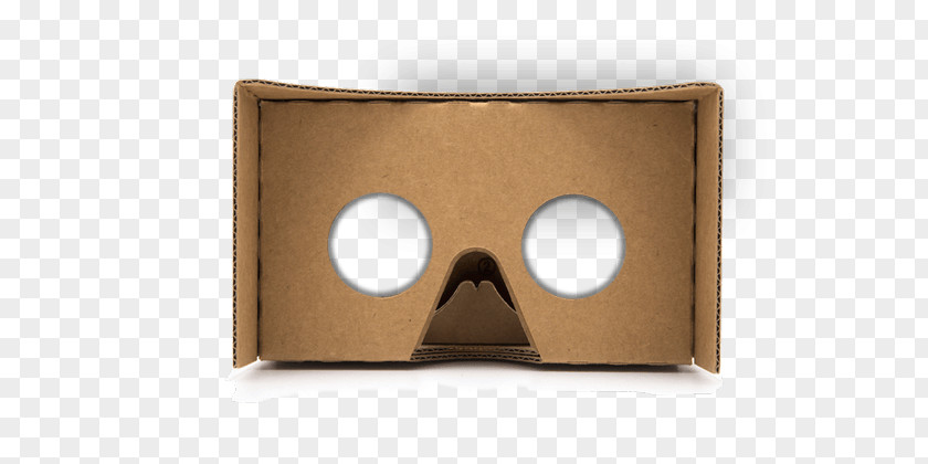 Cardboard Virtual Reality Headset Immersive Video Google PNG