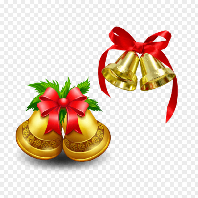 Christmas Ornament Bell Clip Art PNG