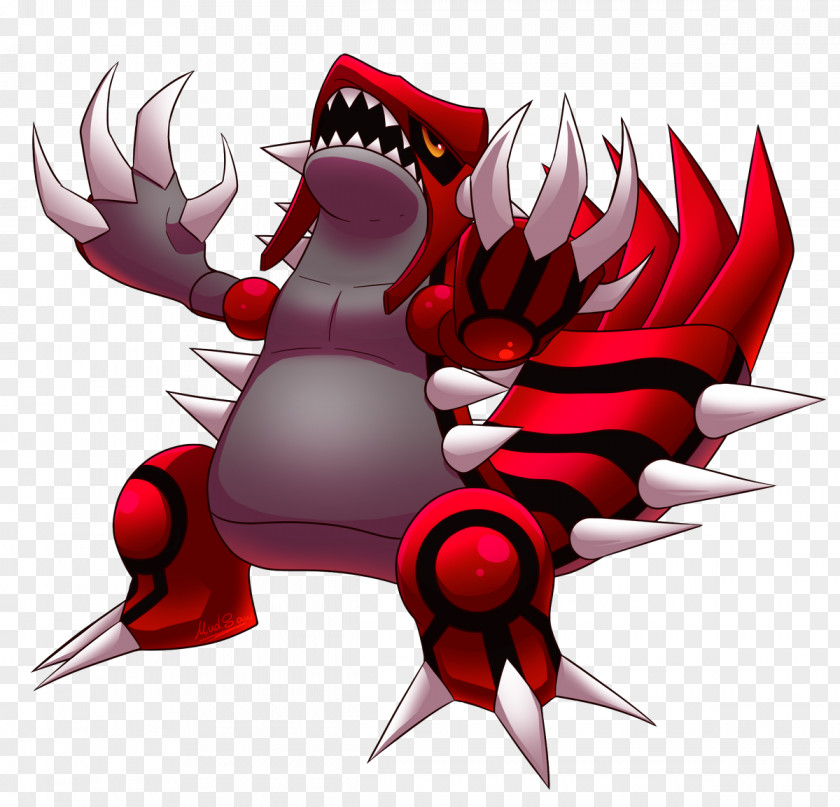 Groudon Vector Sticker Image Illustration Drawing PNG