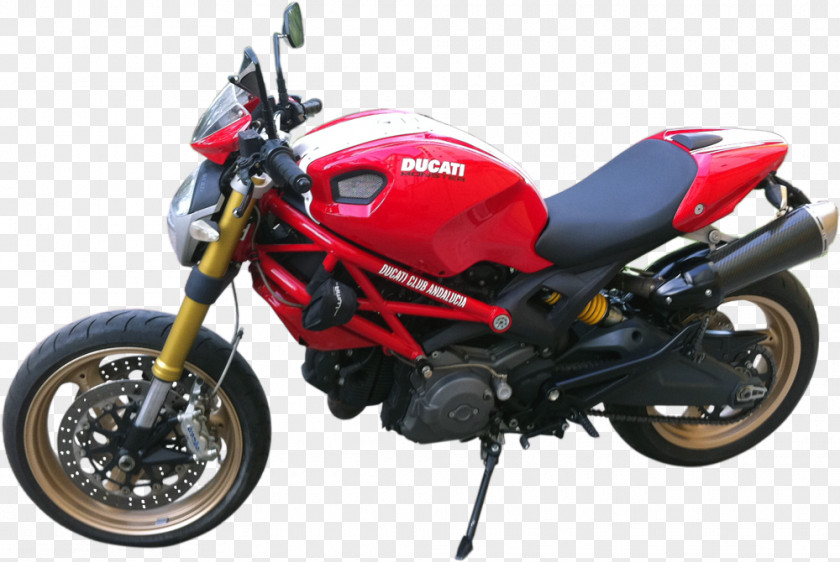 Motorcycle Ducati Monster Exhaust System Car 1098 PNG