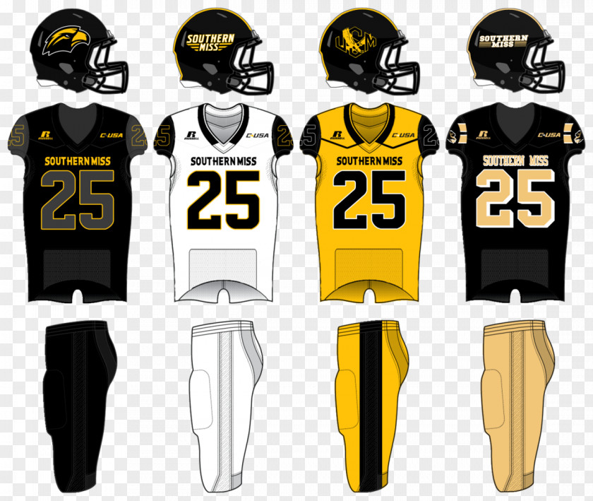 Uniform Southern Miss Golden Eagles Football University Of Mississippi NCAA Division I Bowl Subdivision State Appalachian Mountaineers PNG