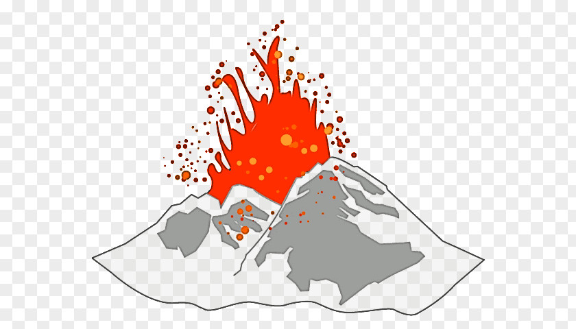Volcano Transparent Image Clip Art PNG
