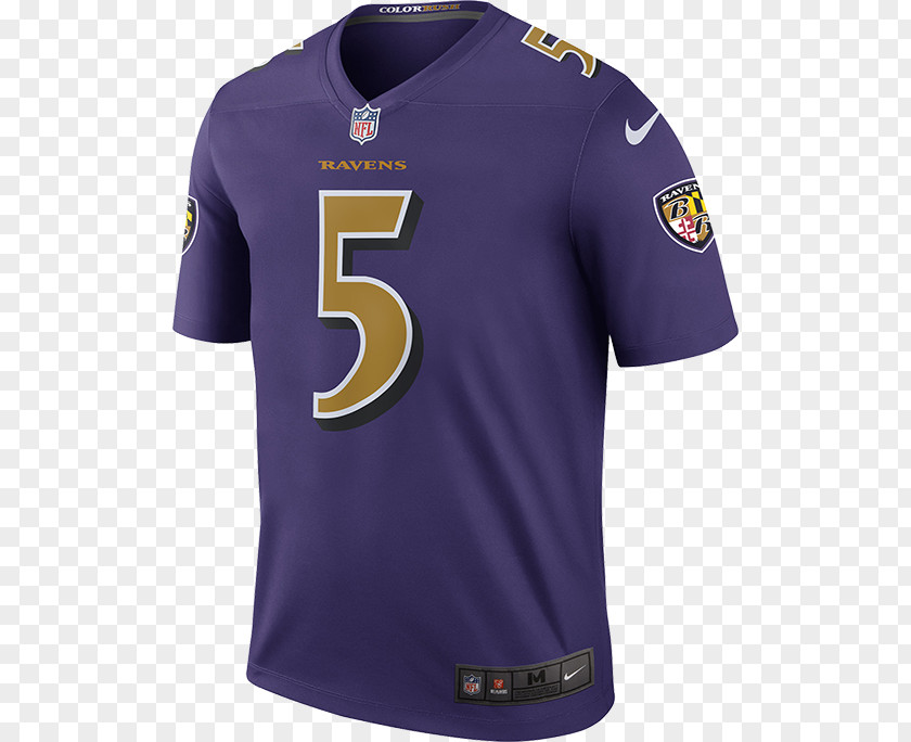Football Uniform Baltimore Ravens T-shirt NFL Color Rush Jersey PNG
