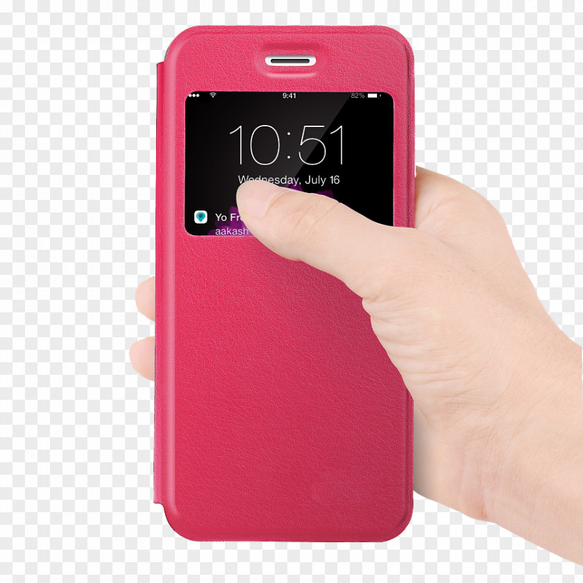Holding Pink Phone Case IPhone 7 8 Plus 6S Smartphone Feature PNG