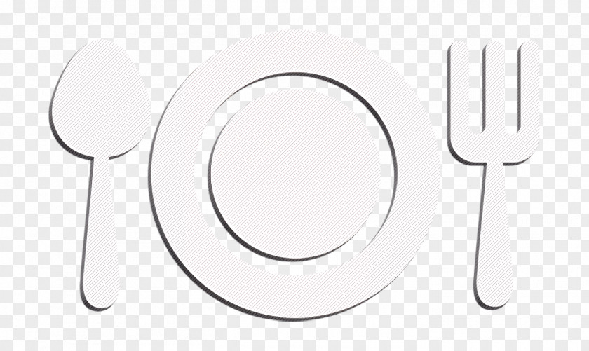 Icon Dish Spoon And Fork Lunch PNG
