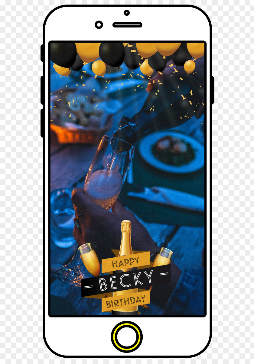 Becky E Shrimpton Mobile Phones EarthBound Electric Blue Pokey Minch Party PNG
