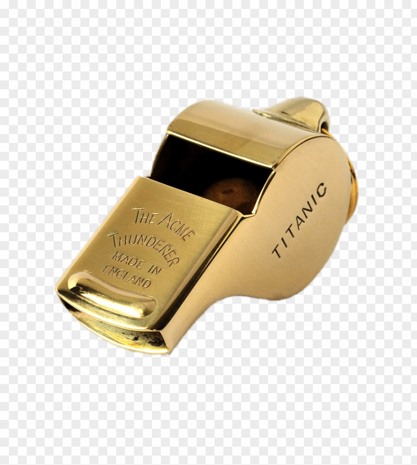 Brass Whistle Clip Art PNG