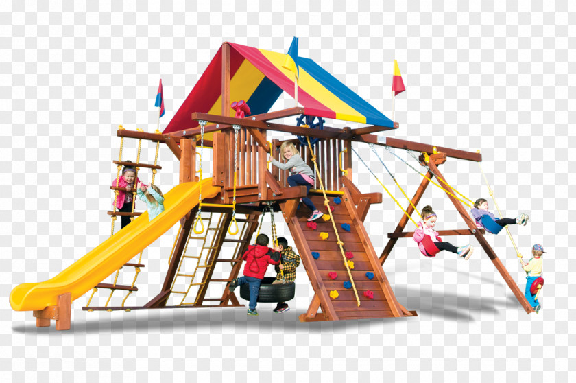 Double Rainbow Red Rocks Play N' Learn's Playground Superstores Swing Outdoor Playset Child PNG