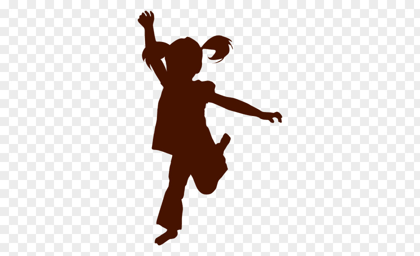 Jump Silhouette Child Royalty-free Clip Art PNG