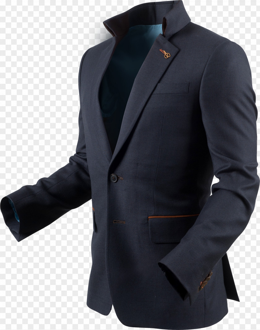 Low Collar Blazer Jacket Gentleman Button Clothing PNG