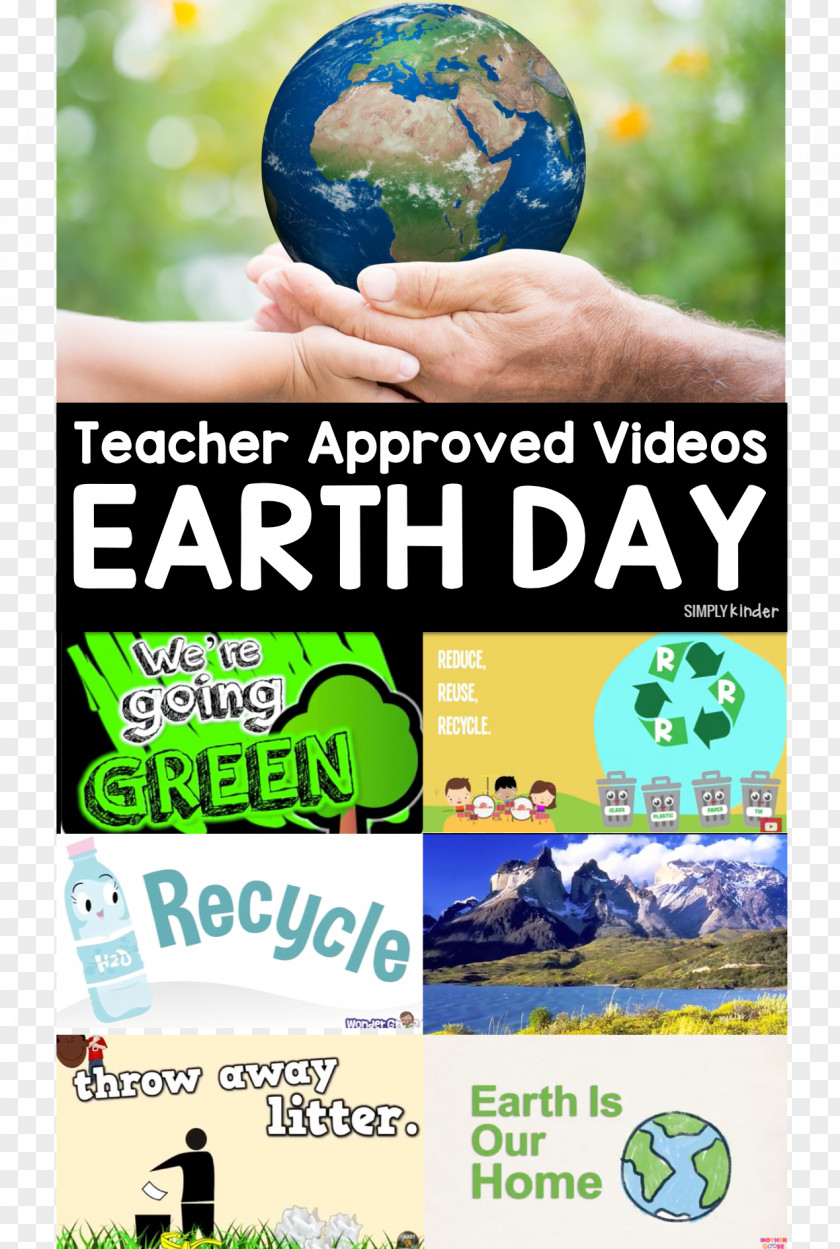 The Earth Day Planet Recycling Kindergarten PNG