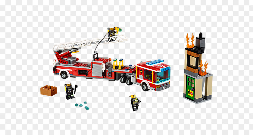 Toy The Fire Engine Lego City PNG