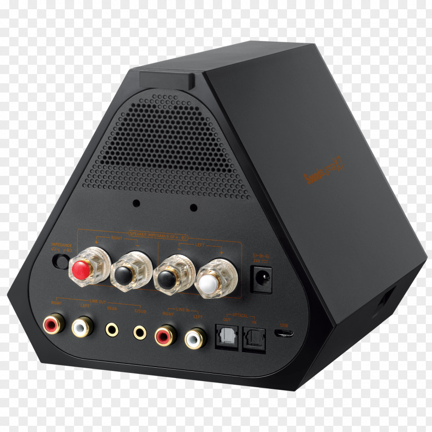 5.1 Sound Card External Blaster SoundBlaster X7 Digital Output Cards & Audio Adapters Creative Labs Digital-to-analog Converter PNG