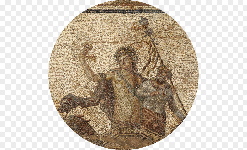 Archaeologist Dionysus Mount Olympus Mosaic Archaeological Museum Of Thessaloniki PNG