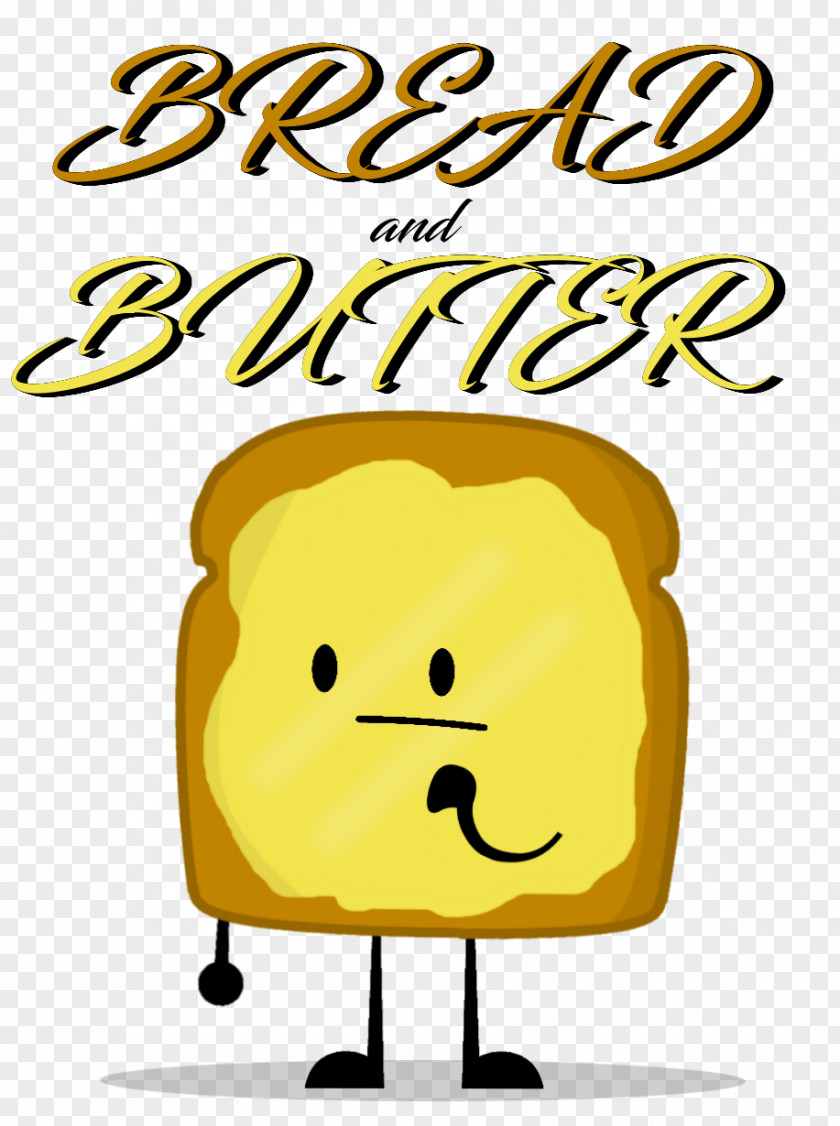 Bread Butter Food Cartoon Clip Art PNG