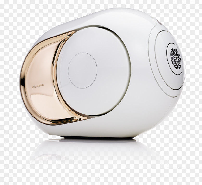 Gold Wave Devialet Phantom Loudspeaker Sound Wireless Speaker Home Theater Systems PNG