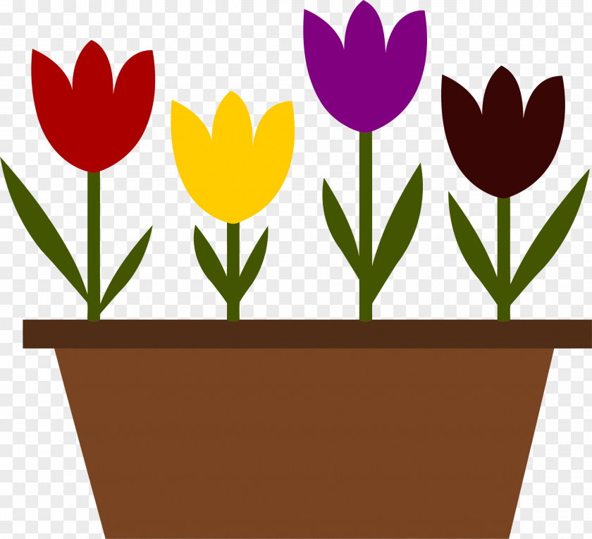 Potted Vector Flowerpot Drawing Clip Art PNG