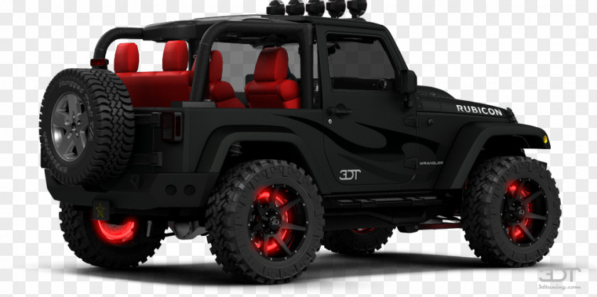 Vinyls Car Jeep Wrangler Rubicon Off-road Vehicle PNG