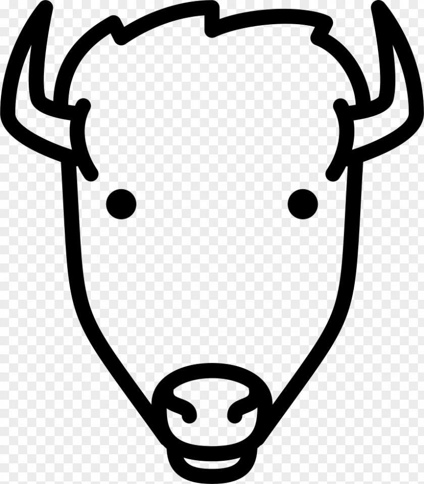 Bisons Icon Clip Art Drawing PNG