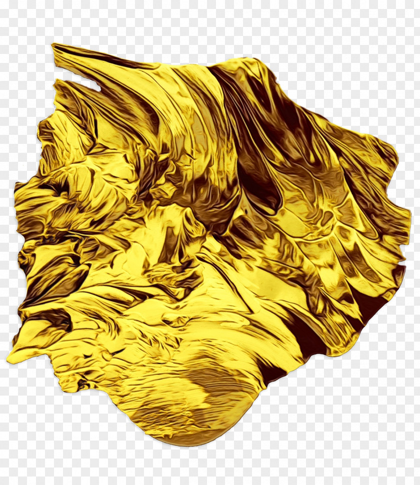 Gold Yellow Silk PNG