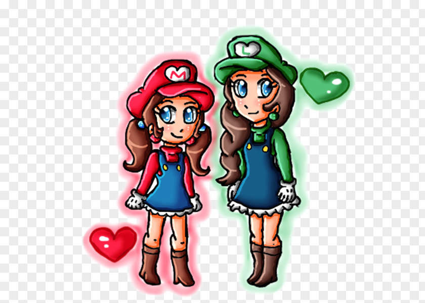 Luigi Mario Bros. Art Drawing PNG