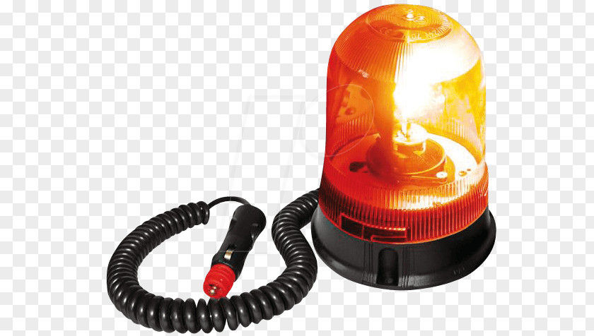 Rotating Light Emergency Vehicle Lighting Car Orange Warnleuchte Magnetic Base PNG