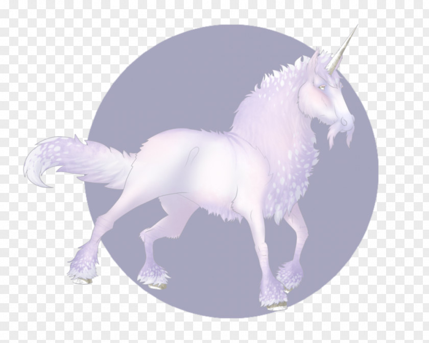 Cotton Candy Horse Unicorn Mane Purple Violet PNG