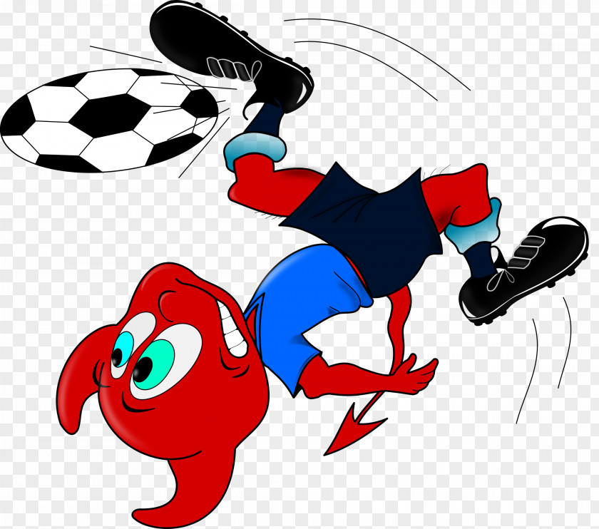 Creative People Playing Soccer BSD Daemon Clip Art PNG