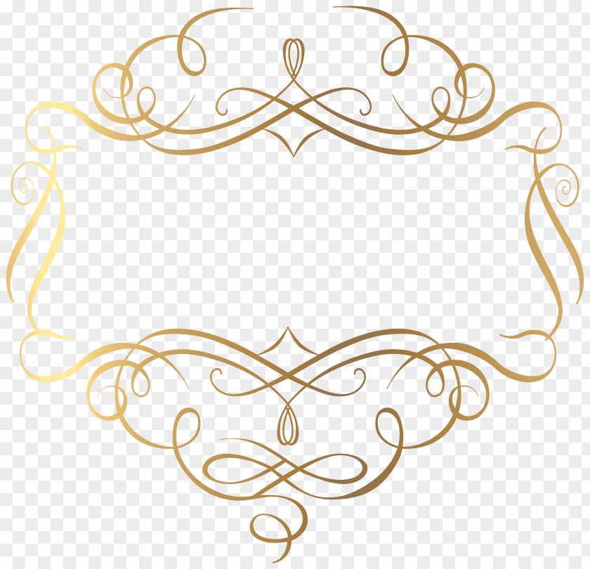 French Pattern Border Picture Decorative Arts Clip Art PNG