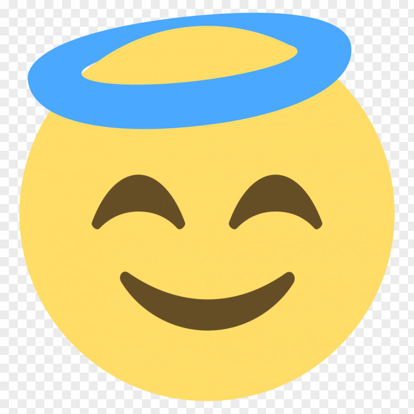 Glowing Halo T-shirt Emoji Smiling Angel Smiley PNG