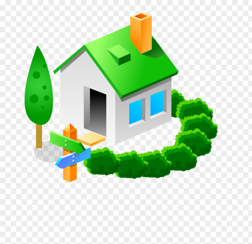 Green Building Construction Architecture PNG