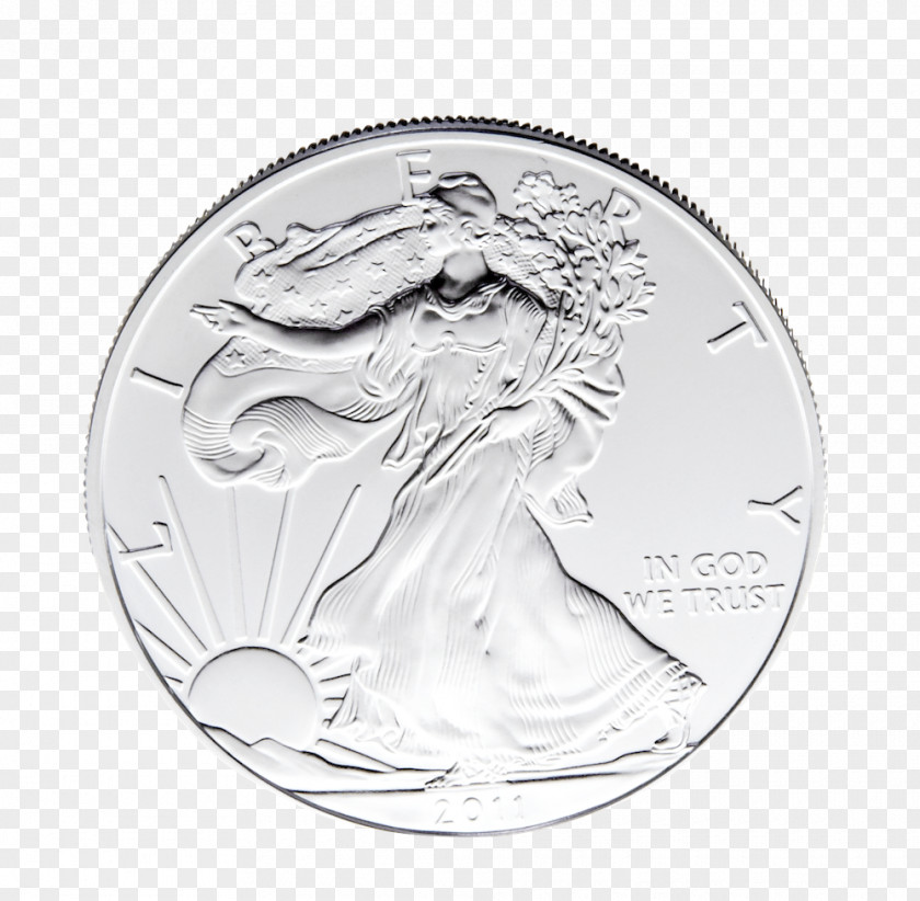Metal Coin Silver Perth Mint Australian Kookaburra PNG