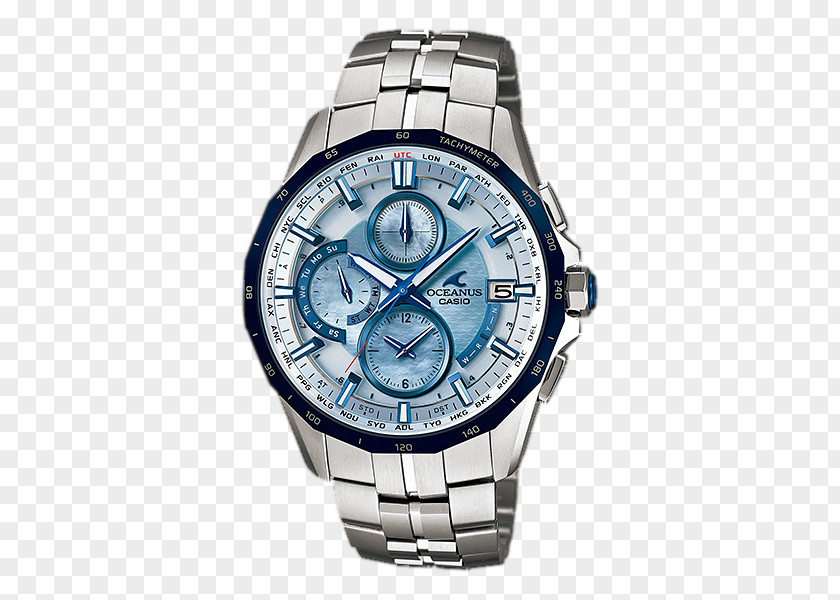 Oceanus Casio Solar-powered Watch Clock PNG