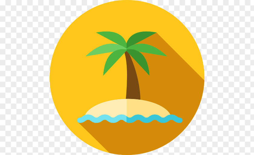 Tropical Island Clip Art PNG