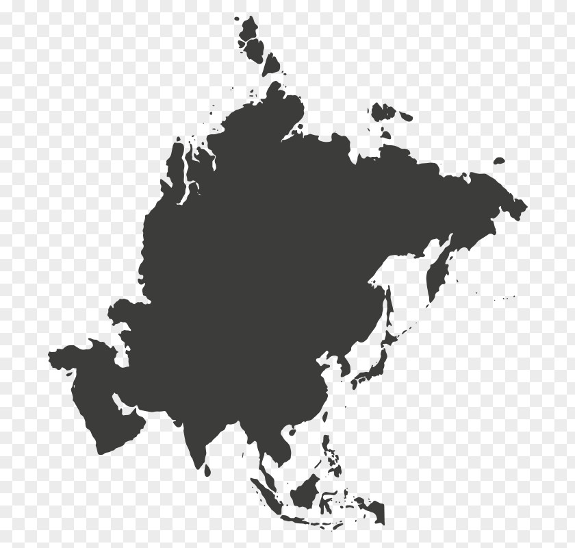 Asia Globe Map Vector Graphics Royalty-free PNG