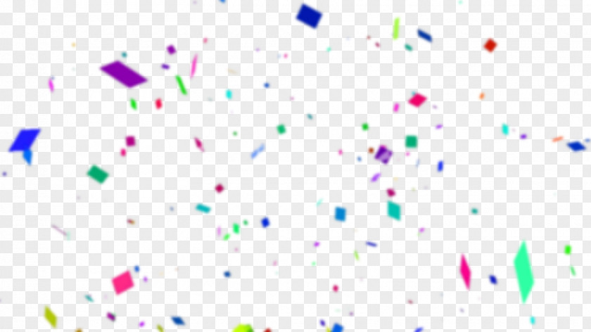 Confetti Stock Footage PNG