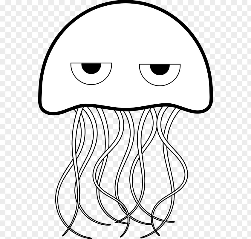 Jellyfish Coloring Book Child Light PNG