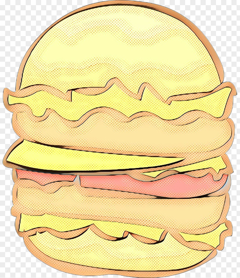 Junk Food Cheeseburger Yellow Product Design PNG