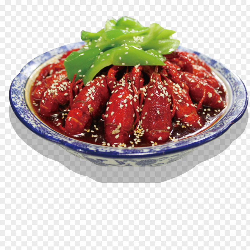 Spicy Lobster Yangzhou Chinese Cuisine Food Palinurus Elephas PNG